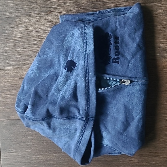 Baby Roots Blue Tie-Dyed Style Hoodie - Zip Up - size XL (18-24M) - Picture 4 of 4